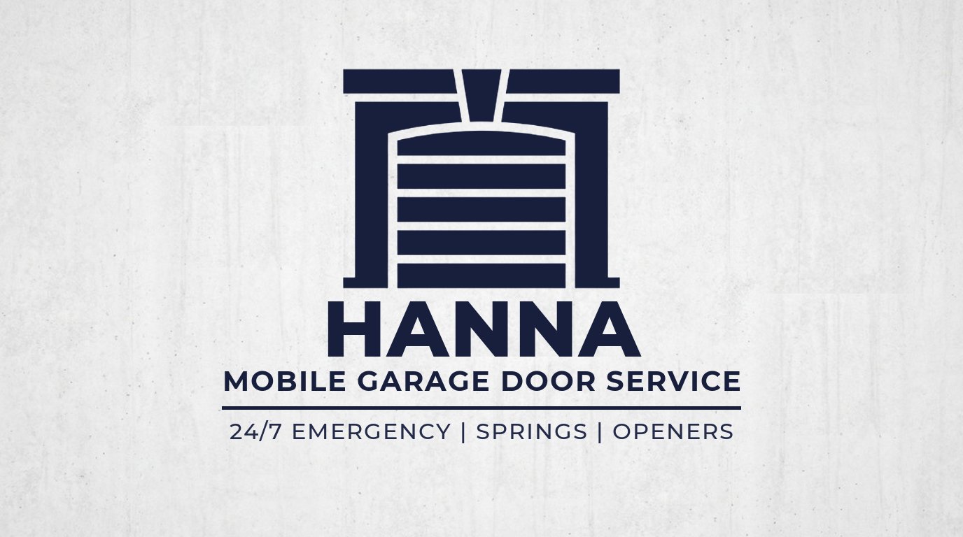 Hanna Mobile Garage Door Service Logo